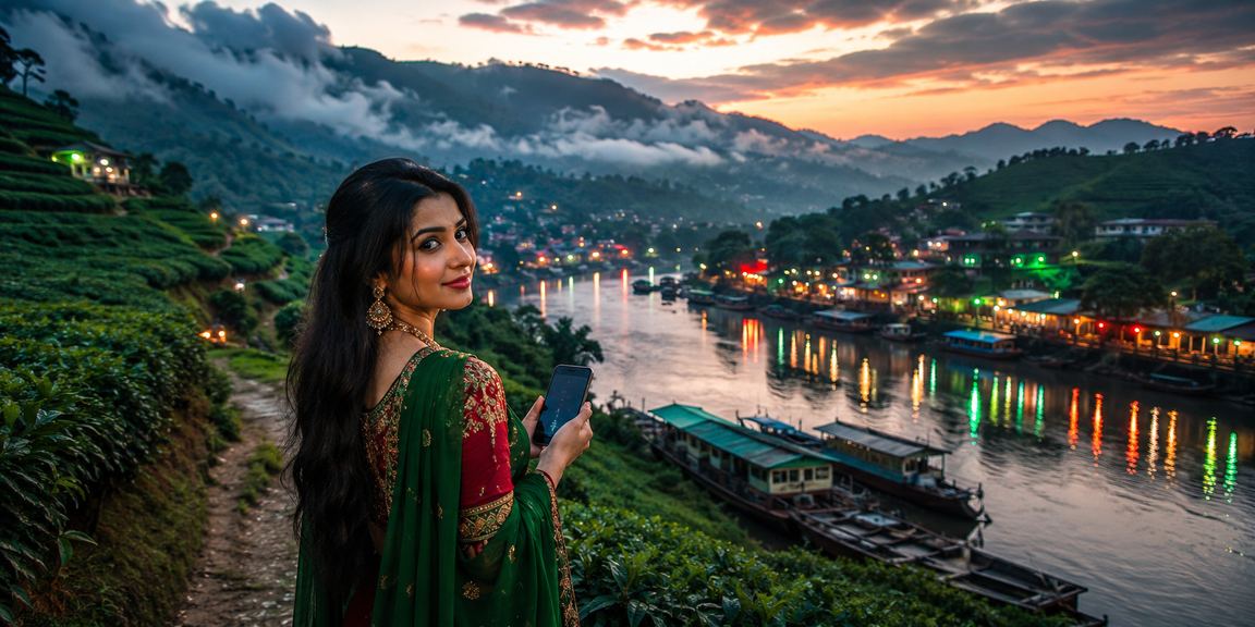 বান্দরবানের পাহাড়ি পটভূমিতে তিন পাত্তি খেলার আসর